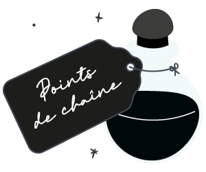 points de chaîne